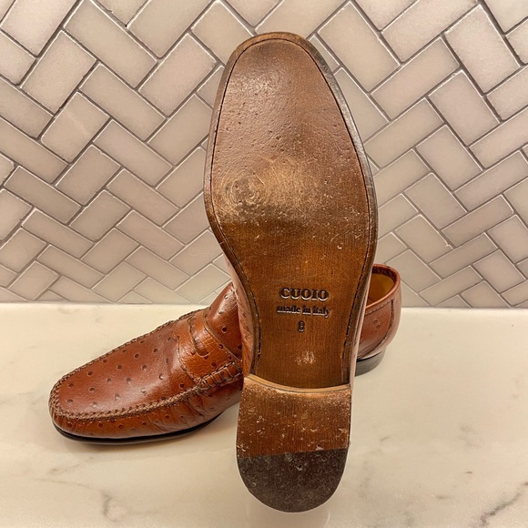 Paul Fredrick Italian Penny Loafers - Picture 2 of 6